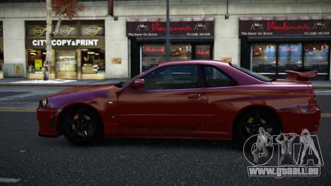 Nissan Skyline R34 Nuhxufi pour GTA 4