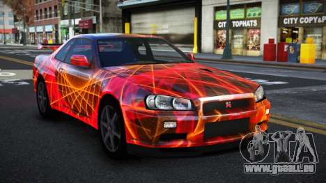 Nissan Skyline R34 Conia S13 für GTA 4
