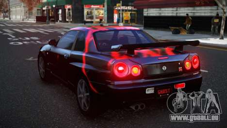 Nissan Skyline R34 Conia S12 pour GTA 4