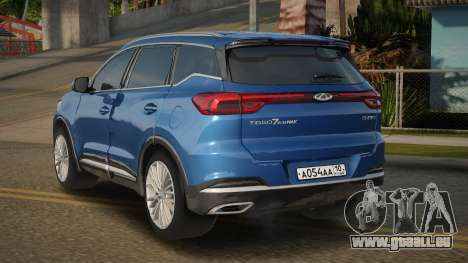 2022 Chery Tiggo 7 Pro Max für GTA San Andreas
