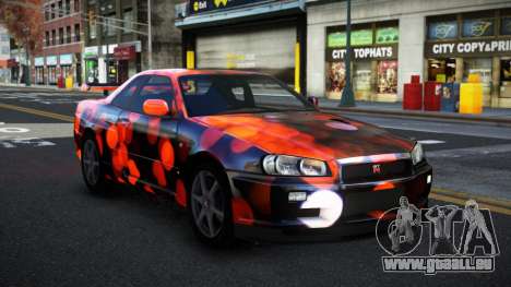 Nissan Skyline R34 Conia S6 pour GTA 4