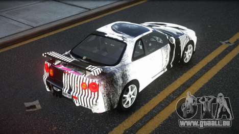 Nissan Skyline R34 Ganleen S10 für GTA 4