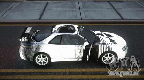 Nissan Skyline R34 Ganleen S10 für GTA 4