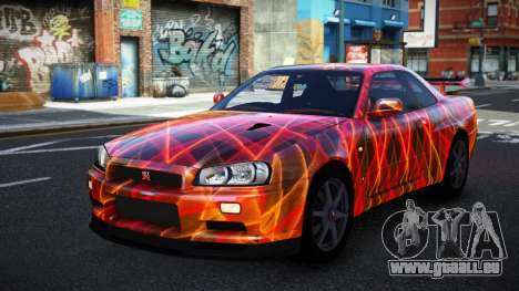 Nissan Skyline R34 Conia S13 für GTA 4