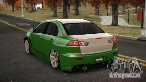 Mitsubishi Lancer Evolution X Ebaq pour GTA 4