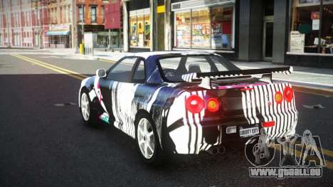 Nissan Skyline R34 Ganleen S10 für GTA 4