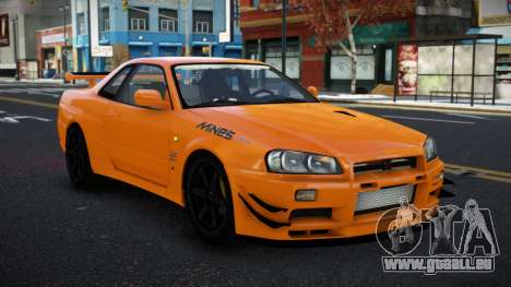Nissan Skyline R34 Jajyifoc pour GTA 4
