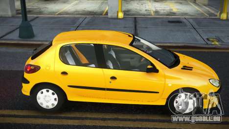 Peugeot 206 Jiwrod pour GTA 4