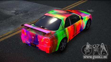 Nissan Skyline R34 Conia S14 für GTA 4