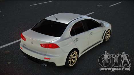 Mitsubishi Lancer Evolution X Ruta pour GTA 4