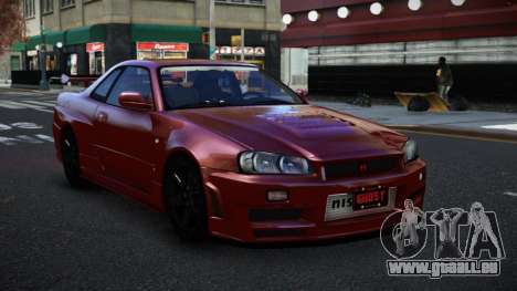 Nissan Skyline R34 Nuhxufi pour GTA 4
