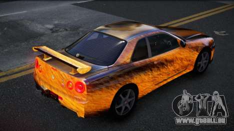 Nissan Skyline R34 Conia S7 pour GTA 4