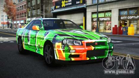 Nissan Skyline R34 Conia S1 für GTA 4