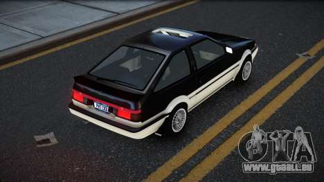 Toyota AE86 Fafduti für GTA 4