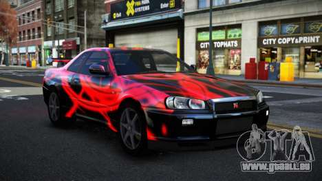 Nissan Skyline R34 Conia S12 pour GTA 4