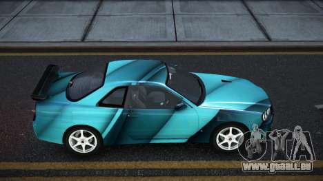 Nissan Skyline R34 Ganleen S3 für GTA 4