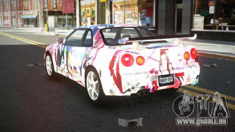 Nissan Skyline R34 Ganleen S2 für GTA 4