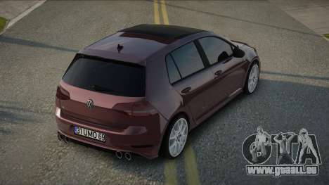 Volkswagen Golf 7 Naviny für GTA San Andreas