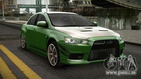 Mitsubishi Lancer Evolution X Ebaq pour GTA 4