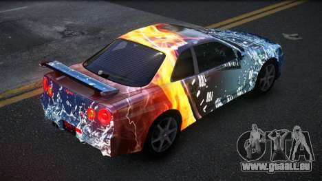 Nissan Skyline R34 Conia S10 für GTA 4