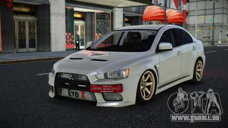 Mitsubishi Lancer Evolution X Ruta pour GTA 4