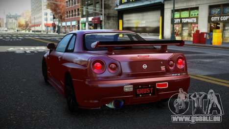Nissan Skyline R34 Nuhxufi pour GTA 4