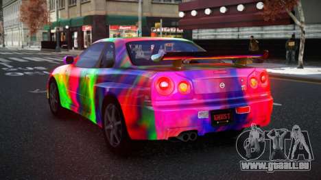 Nissan Skyline R34 Conia S14 für GTA 4