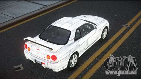 Nissan Skyline R34 Ganleen S1 für GTA 4