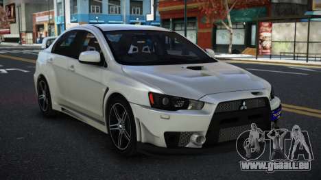 Mitsubishi Lancer Evolution X Mozqah pour GTA 4