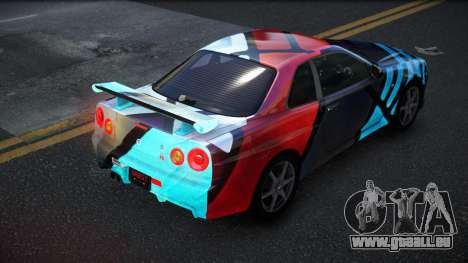 Nissan Skyline R34 Conia S9 pour GTA 4