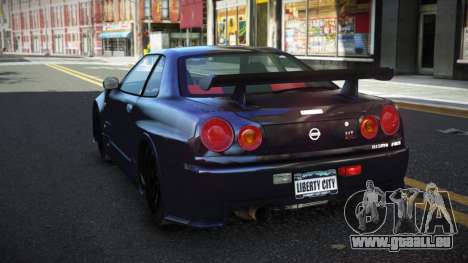 Nissan Skyline R34 Daklemire für GTA 4