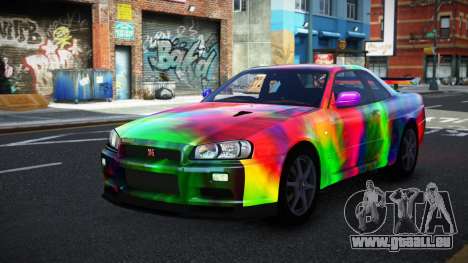 Nissan Skyline R34 Conia S14 für GTA 4