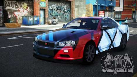Nissan Skyline R34 Conia S9 pour GTA 4