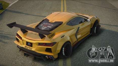 Chevrolet Corvette C8 Liberty Walk für GTA San Andreas