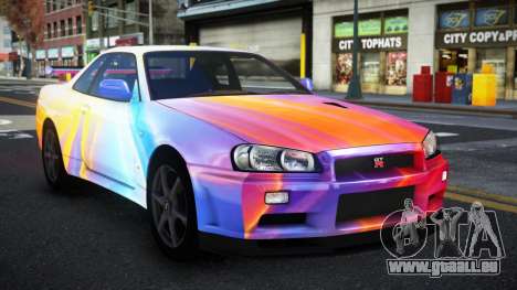 Nissan Skyline R34 Conia S8 für GTA 4