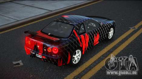 Nissan Skyline R34 Ganleen S12 für GTA 4