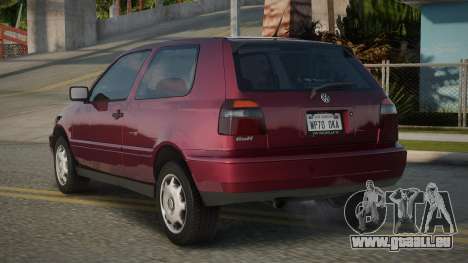 Volkswagen Golf Mk3 94th pour GTA San Andreas