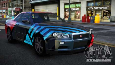 Nissan Skyline R34 Conia S9 pour GTA 4