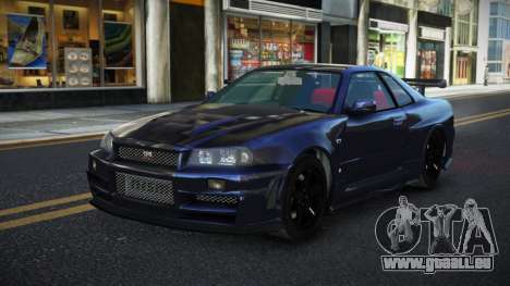 Nissan Skyline R34 Daklemire für GTA 4