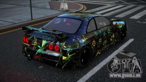 Nissan Skyline R33 Alsonry S11 pour GTA 4