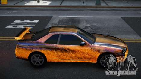 Nissan Skyline R34 Conia S7 pour GTA 4