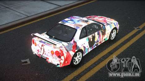 Nissan Skyline R34 Ganleen S2 für GTA 4