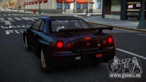 Nissan Skyline R34 Rakzik für GTA 4