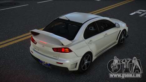 Mitsubishi Lancer Evolution X Mozqah pour GTA 4