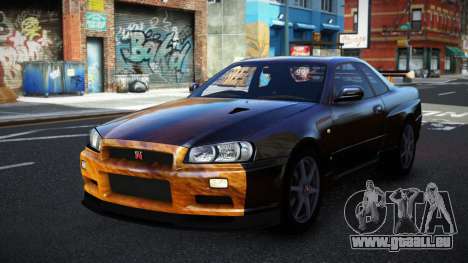 Nissan Skyline R34 Conia S7 pour GTA 4