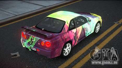 Nissan Skyline R34 Ganleen S7 für GTA 4
