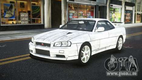 Nissan Skyline R34 Ganleen S1 für GTA 4