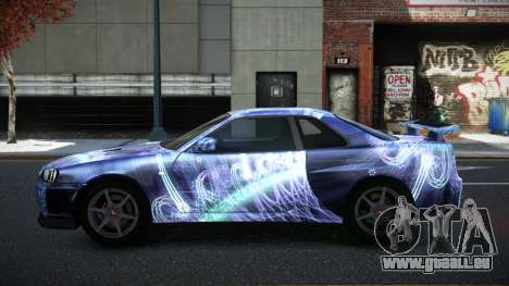 Nissan Skyline R34 Conia S3 pour GTA 4