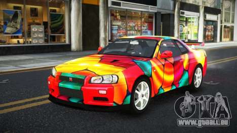 Nissan Skyline R34 Ganleen S11 für GTA 4