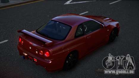 Nissan Skyline R34 Nuhxufi pour GTA 4